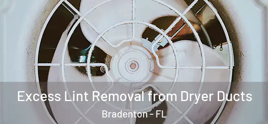 Excess Lint Removal from Dryer Ducts Bradenton - FL
